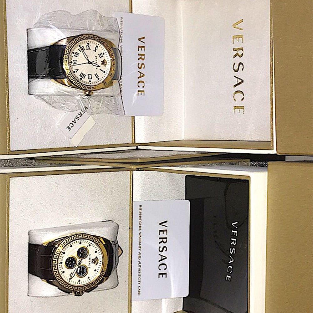 Mens Versace watch V-Sport IP NWT - Picture 12 of 12